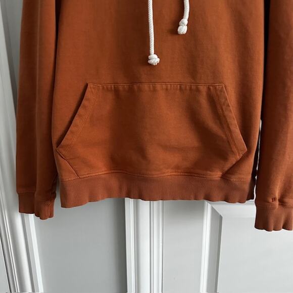 Pact Organic Cotton One for All Unisex Hoodie Amber Brown Medium - Picture 5 of 8